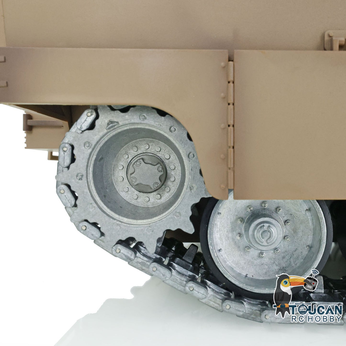 Henglong 1/16 7.0 Abrams RTR RC Tank 3918 360 Degree Turret Rotation Barrel Recoil Metal Tracks Wheels Infrared Combating System