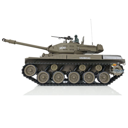 2.4Ghz Henglong 1/16 Scale Snow 7.0 Plastic Walker Bulldog RTR RC Tank 3839 Radio Control Vehicle Infrared Combating System
