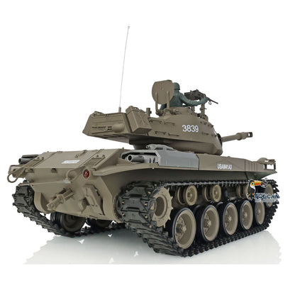 2.4Ghz Henglong 1/16 Scale Snow 7.0 Plastic Walker Bulldog RTR RC Tank 3839 Radio Control Vehicle Infrared Combating System