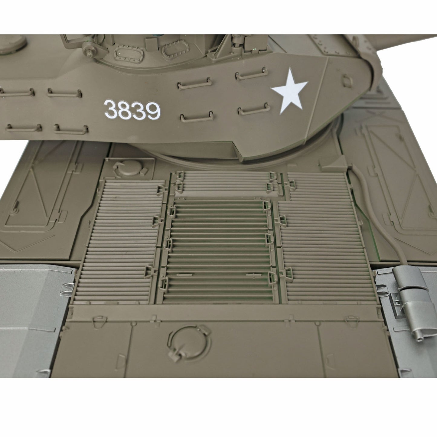 US Warehouse 2.4G 1/16 Henglong 7.0 Plastic Walker Bulldog RTR RC Tank 3839 Radio Controlled Model Driving Gearbox Barrel Road wheels
