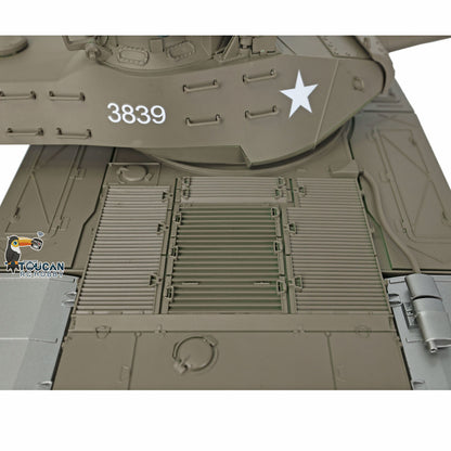 Henglong 1/16 Snow 7.0 Upgraded Walker Bulldog RTR RC Tank Remote Coontrol Military Vehicle 3839 Metal Tracks Infrared Combating System BB Unit
