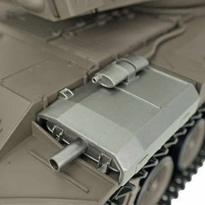 US Warehouse 2.4G 1/16 Henglong 7.0 Plastic Walker Bulldog RTR RC Tank 3839 Radio Controlled Model Driving Gearbox Barrel Road wheels