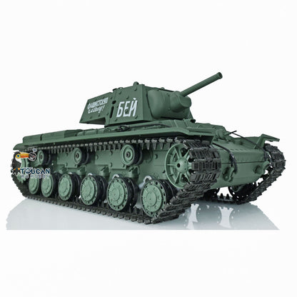Henglong 1/16 7.0 Plastic FPV Panther G/KV-1 RC Tank 3879/3878 FPV 360 Degree Turret Metal Barrel Steel Gearbox Infrared Combating System