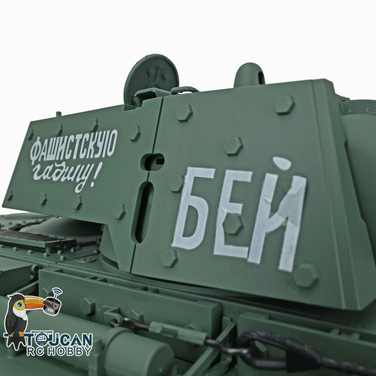 US Stock TK7.0 Henglong 2.4G 1/16 Plastic Soviet KV-1 RTR RC Tank 3878 BB Infrared Combat Smoke Metal Barrel