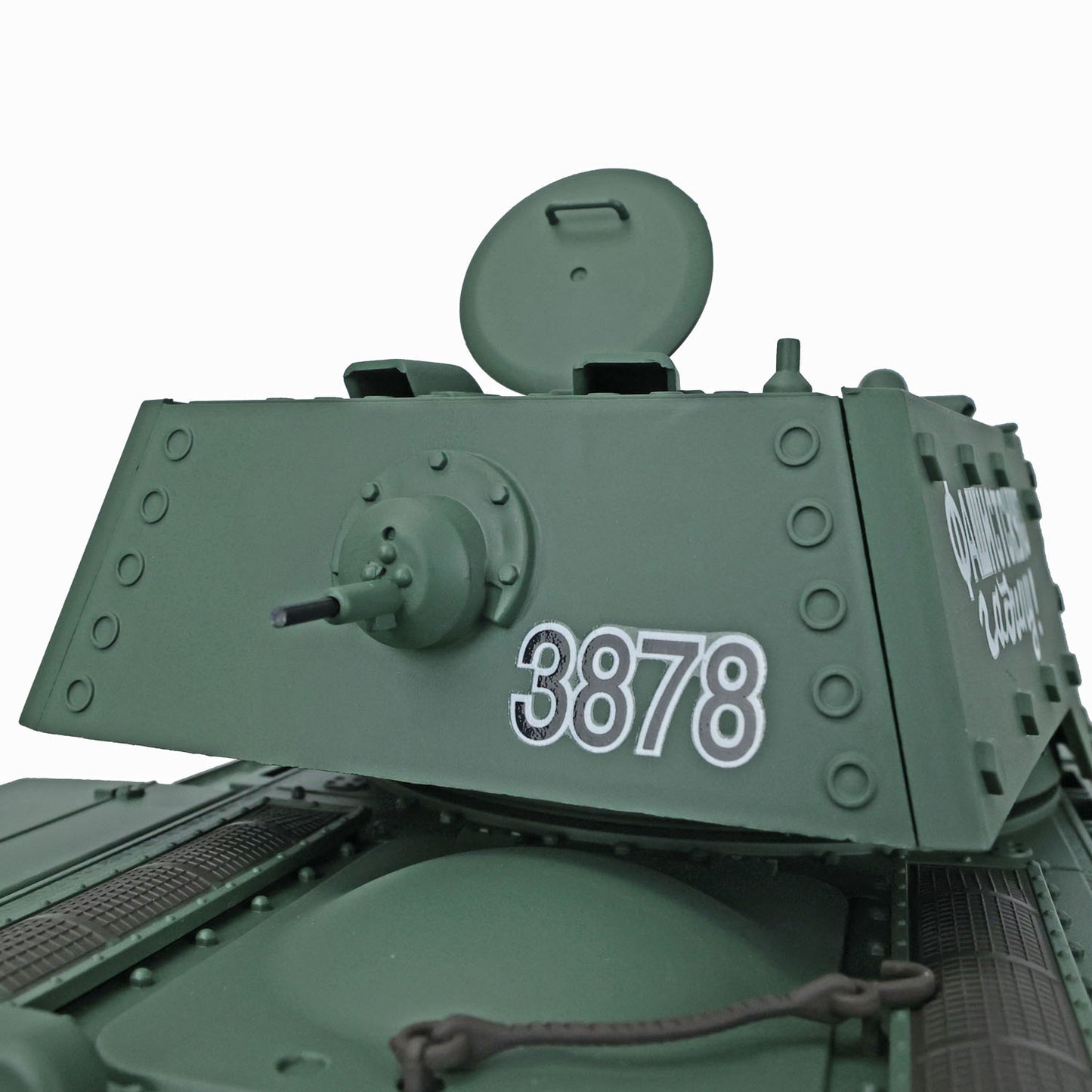 Henglong 1/16 TK7.0 Promotion Soviet Union KV-1 RTR RC Tank 3878 360 Degrees Turret Smoke BB IR Metal Barrel Tracks Sprockets Idlers Wheels Gearbox
