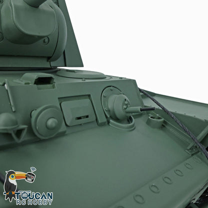 US Stock TK7.0 Henglong 2.4G 1/16 Plastic Soviet KV-1 RTR RC Tank 3878 BB Infrared Combat Smoke Metal Barrel