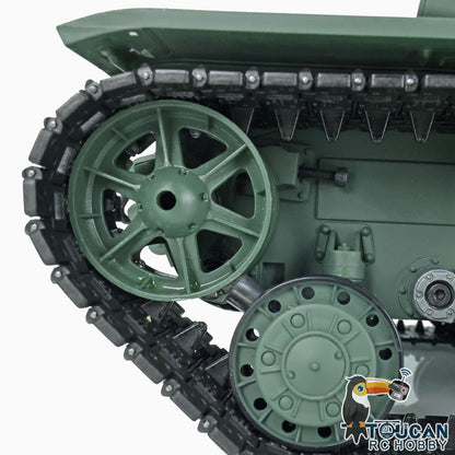 Henglong 1/16 7.0 Plastic FPV Panther G/KV-1 RC Tank 3879/3878 FPV 360 Degree Turret Metal Barrel Steel Gearbox Infrared Combating System