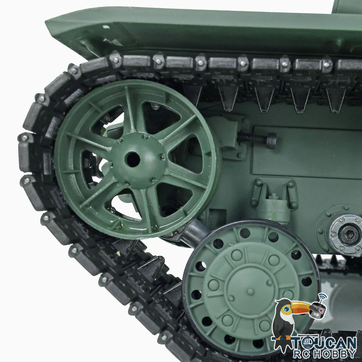 US Stock TK7.0 Henglong 2.4G 1/16 Plastic Soviet KV-1 RTR RC Tank 3878 BB Infrared Combat Smoke Metal Barrel
