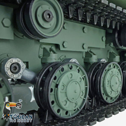 US Stock TK7.0 Henglong 2.4G 1/16 Plastic Soviet KV-1 RTR RC Tank 3878 BB Infrared Combat Smoke Metal Barrel