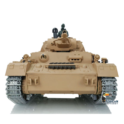 Henglong 1/16 RC Tank 3858 Upgraded Panzer IV F TK7.0 RTR Radio Control Tank W/ 360 Degrees Rotating Turret FPV Camera Metal Tracks