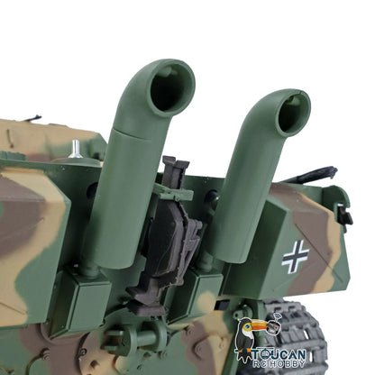 Henglong 1/16 7.0 Upgraded Jadpanther RTR RC Tank 3869 Radio Control Vehicle Metal Tracks Sprocket Barrel Wheels Infrared Combating System