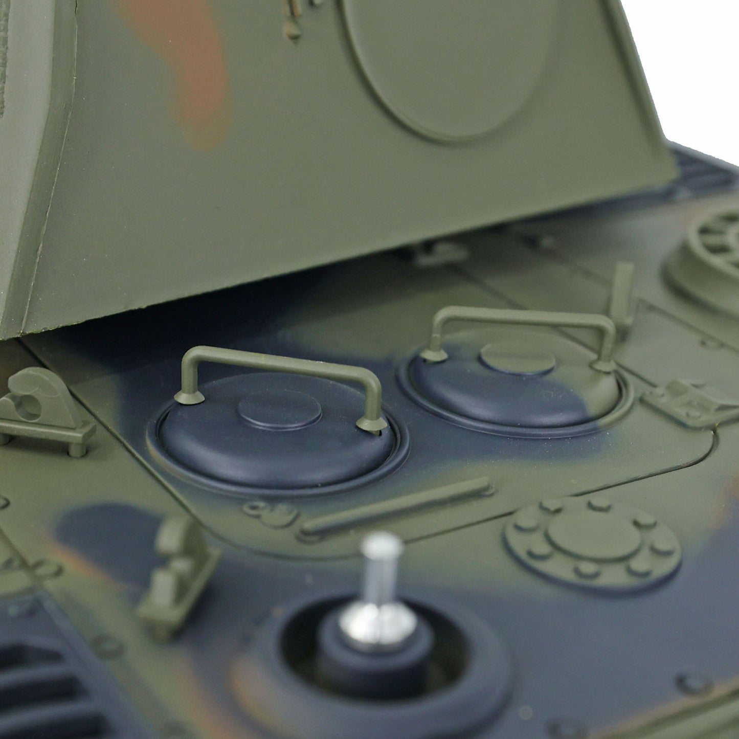 US Stock Henglong 1/16 2.4Ghz 7.0 Plastic Ver German Panther V 3819 RTR RC Tank Model Smoke BB Infrared Combat Smoke Sound Light