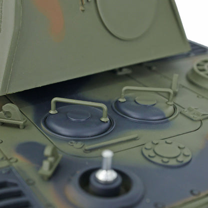 US Stock Henglong 1/16 2.4Ghz 7.0 Plastic Ver German Panther V 3819 RTR RC Tank Model Smoke BB Infrared Combat Smoke Sound Light