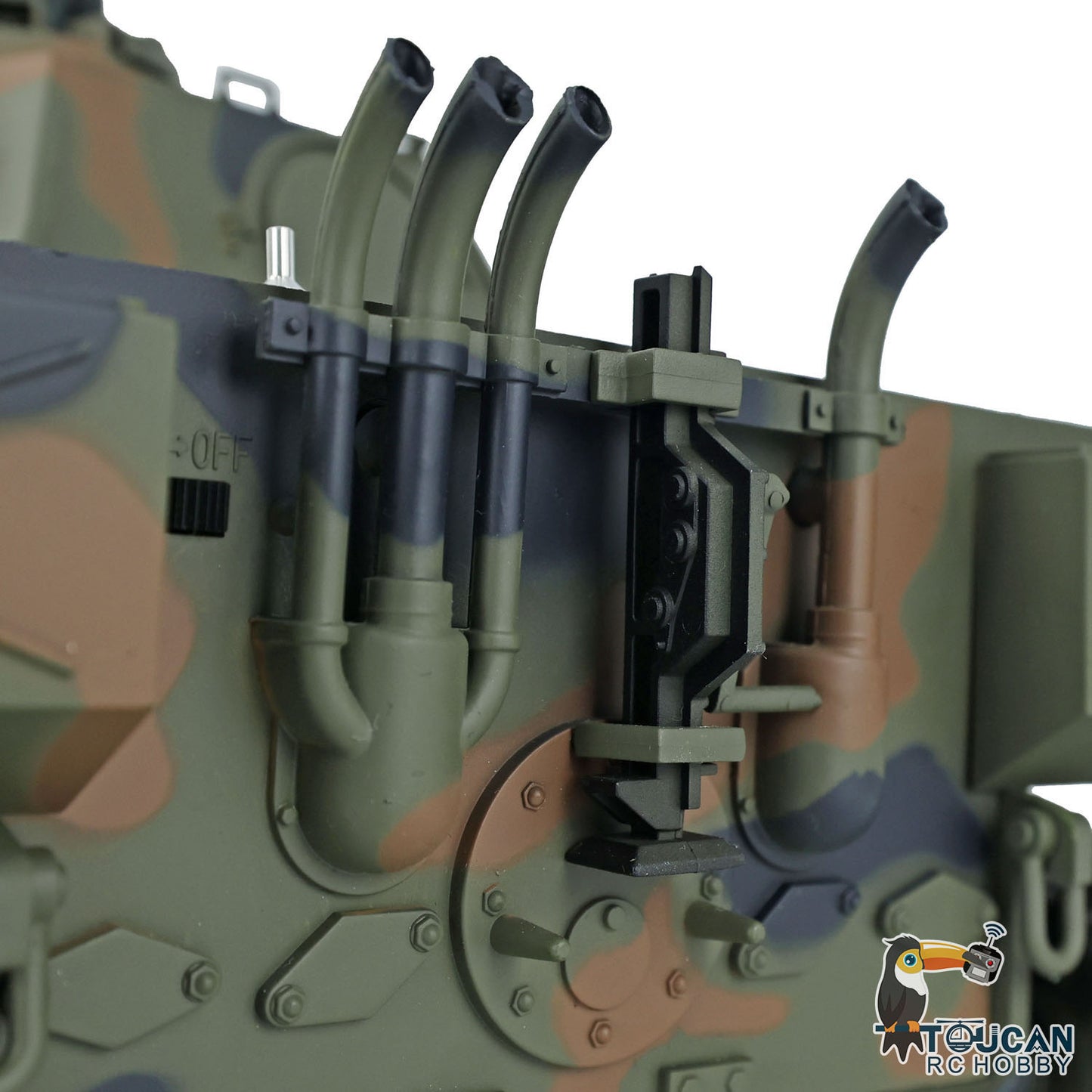 1/16 Henglong 7.0 FPV RC Tank Plastic Panther 3819 W/Russia T90 3938 360 Degree Turret Rotation Metal Steel Driving Gearbox