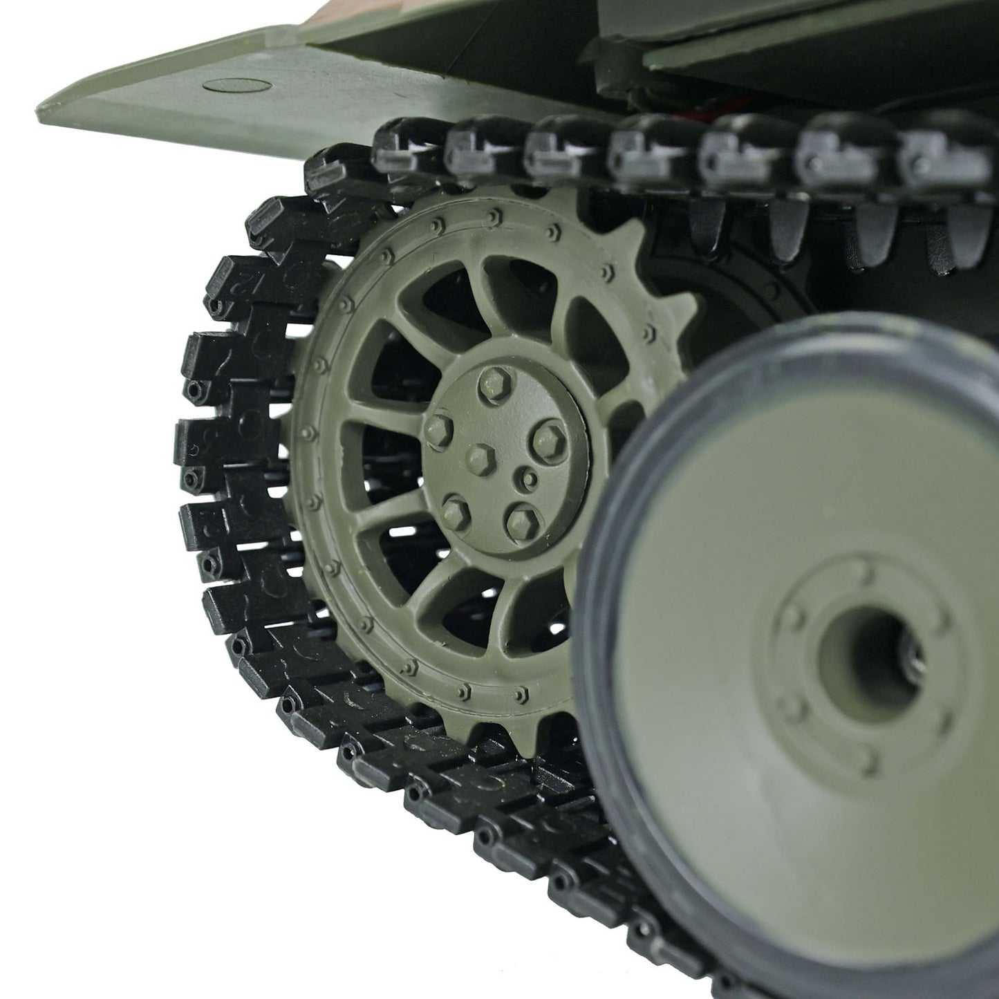US Stock Henglong 1/16 2.4Ghz 7.0 Plastic Ver German Panther V 3819 RTR RC Tank Model Smoke BB Infrared Combat Smoke Sound Light