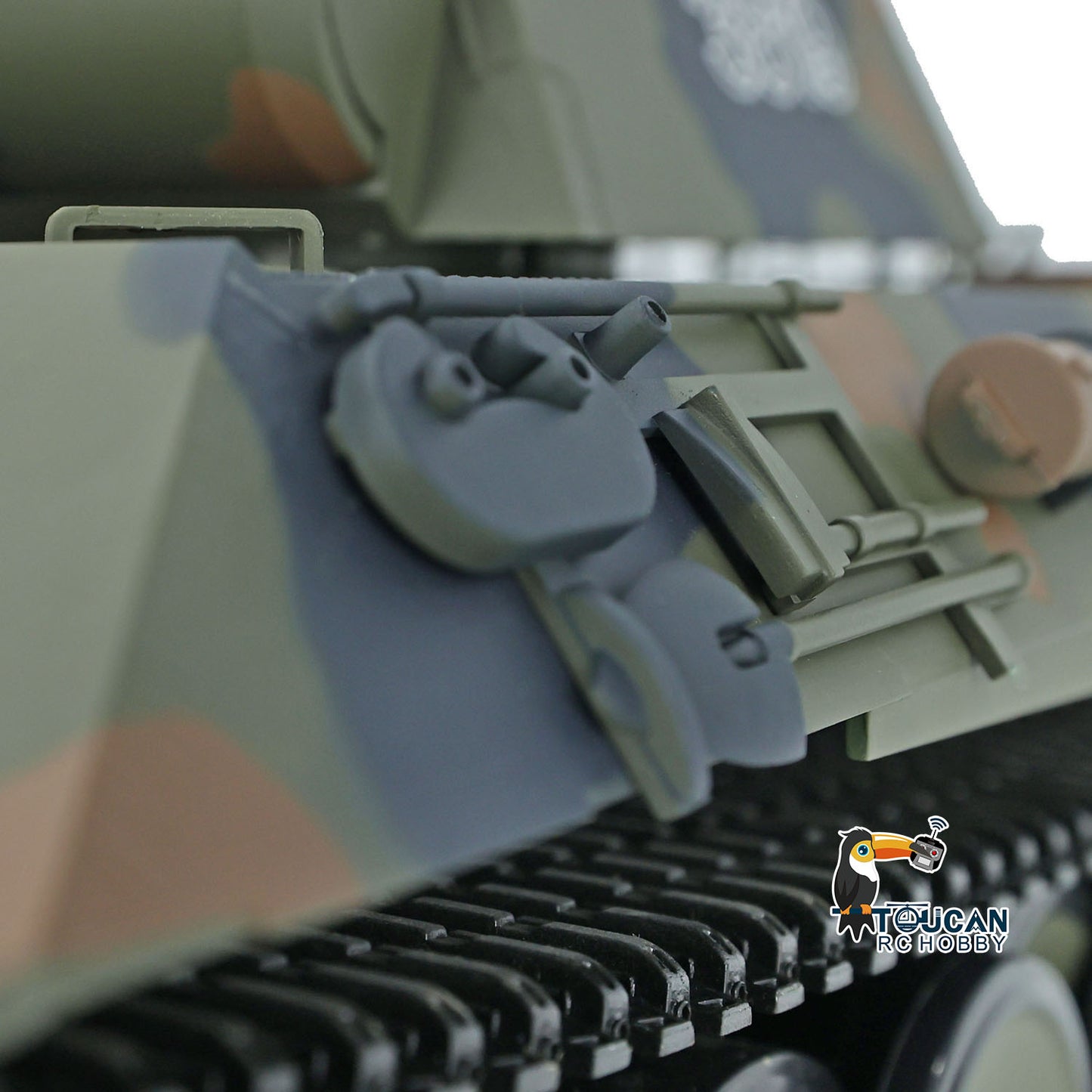 1/16 Henglong 7.0 FPV RC Tank Plastic Panther 3819 W/Russia T90 3938 360 Degree Turret Rotation Metal Steel Driving Gearbox