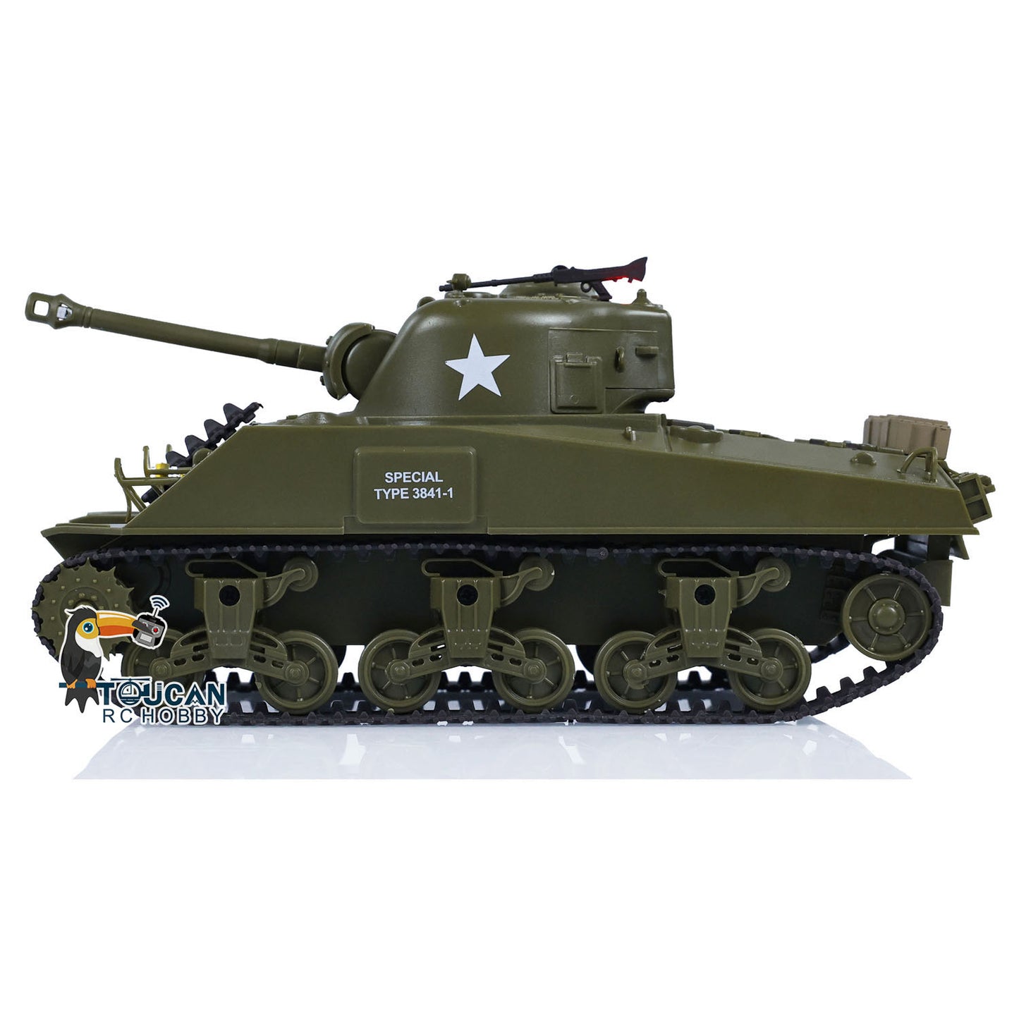 Heng Long 1/30 RC Plastic Tank Pershing 3838 M26 3898 M4A3 2.4G With Infrared Combating System Battle Tank Vehicle Model