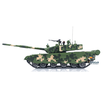 Heng Long 3899A 1/16 Radio Control Main Battle Tank RC Military Model Infrared Combat Smoking Metal Tracks Idlers Road Wheels