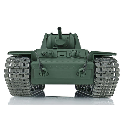 2.4G Henglong 1/16 7.0 Upgraded Soviet KV-1 RTR RC Radio Control Vehicle Tank 3878 Metal Tracks BB Unit Infrared Combating System