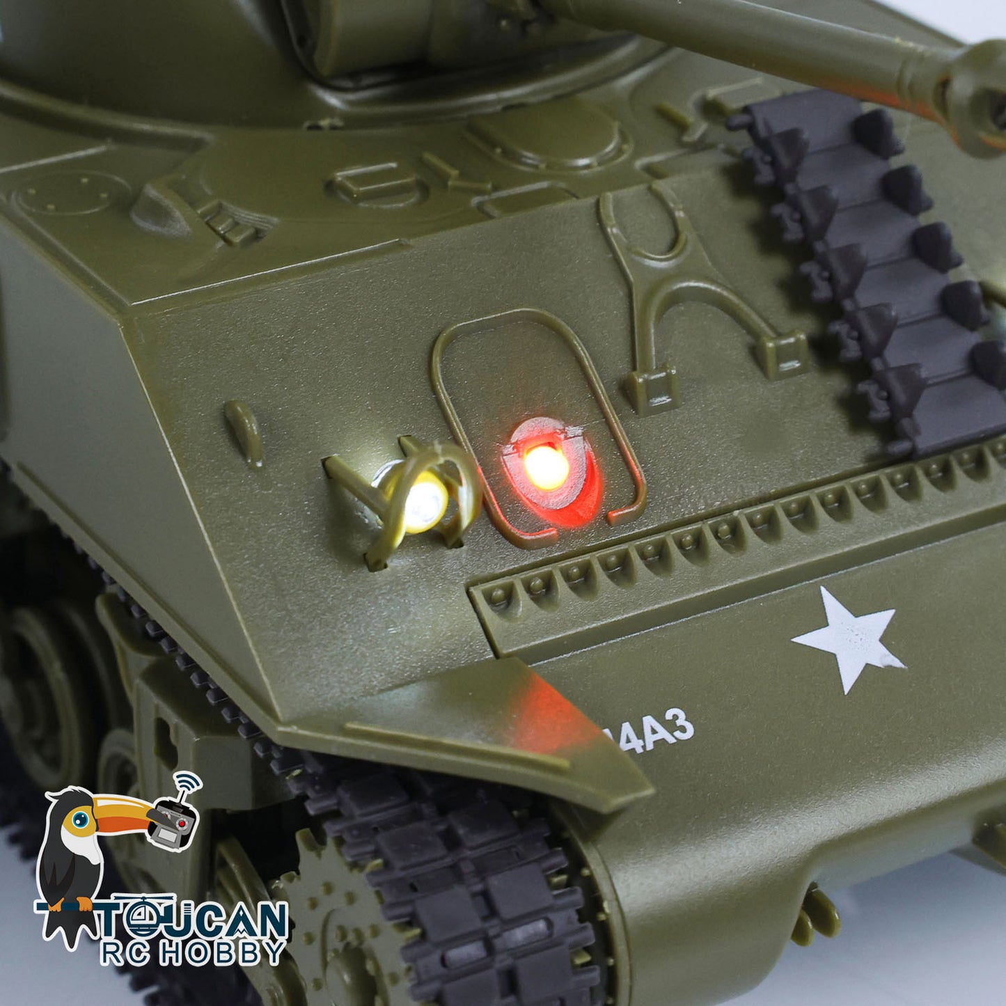 Heng Long 1/30 RC Plastic Tank Pershing 3838 M26 3898 M4A3 2.4G With Infrared Combating System Battle Tank Vehicle Model