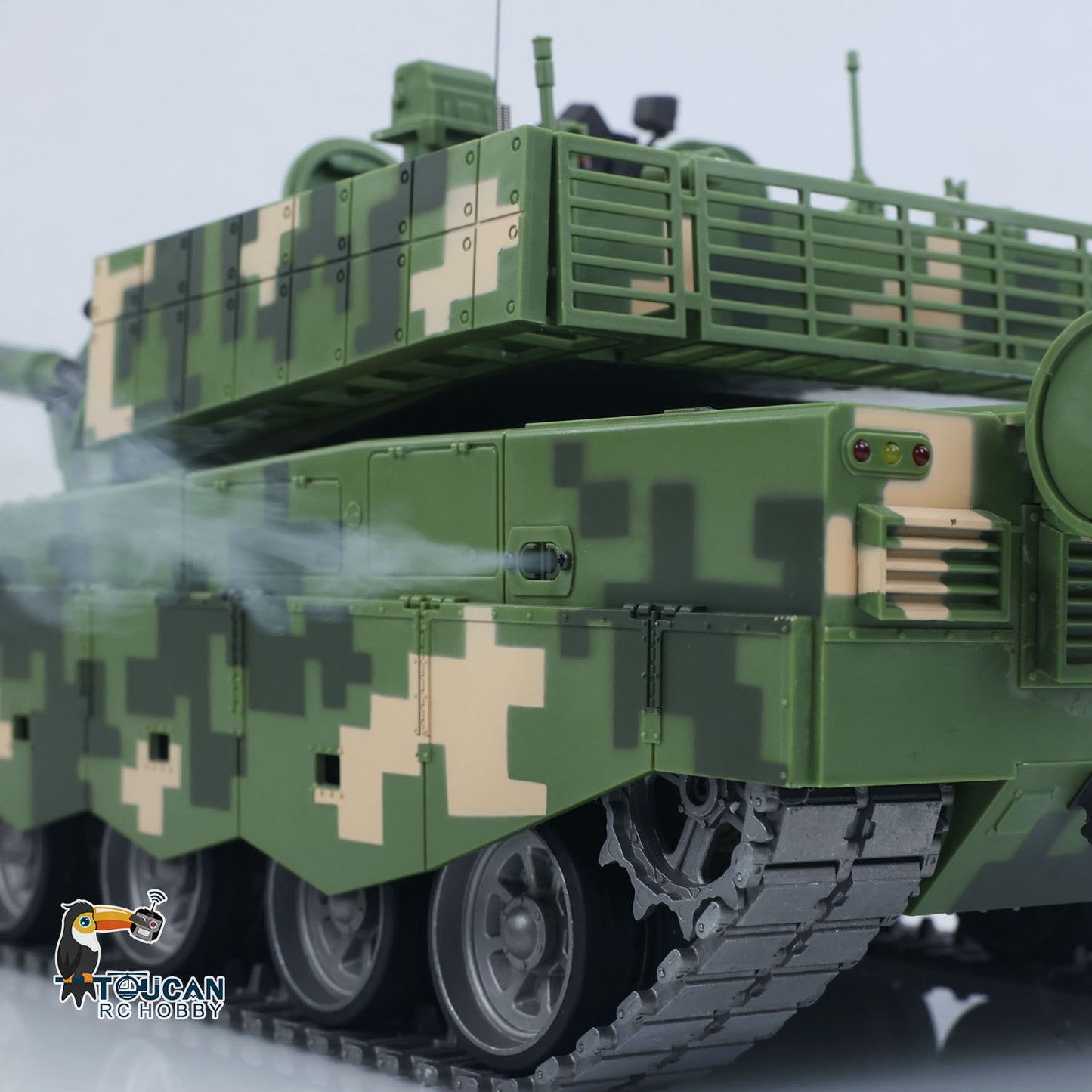 Heng Long 3899A 1/16 Radio Control Main Battle Tank RC Military Model Infrared Combat Smoking Metal Tracks Idlers Road Wheels