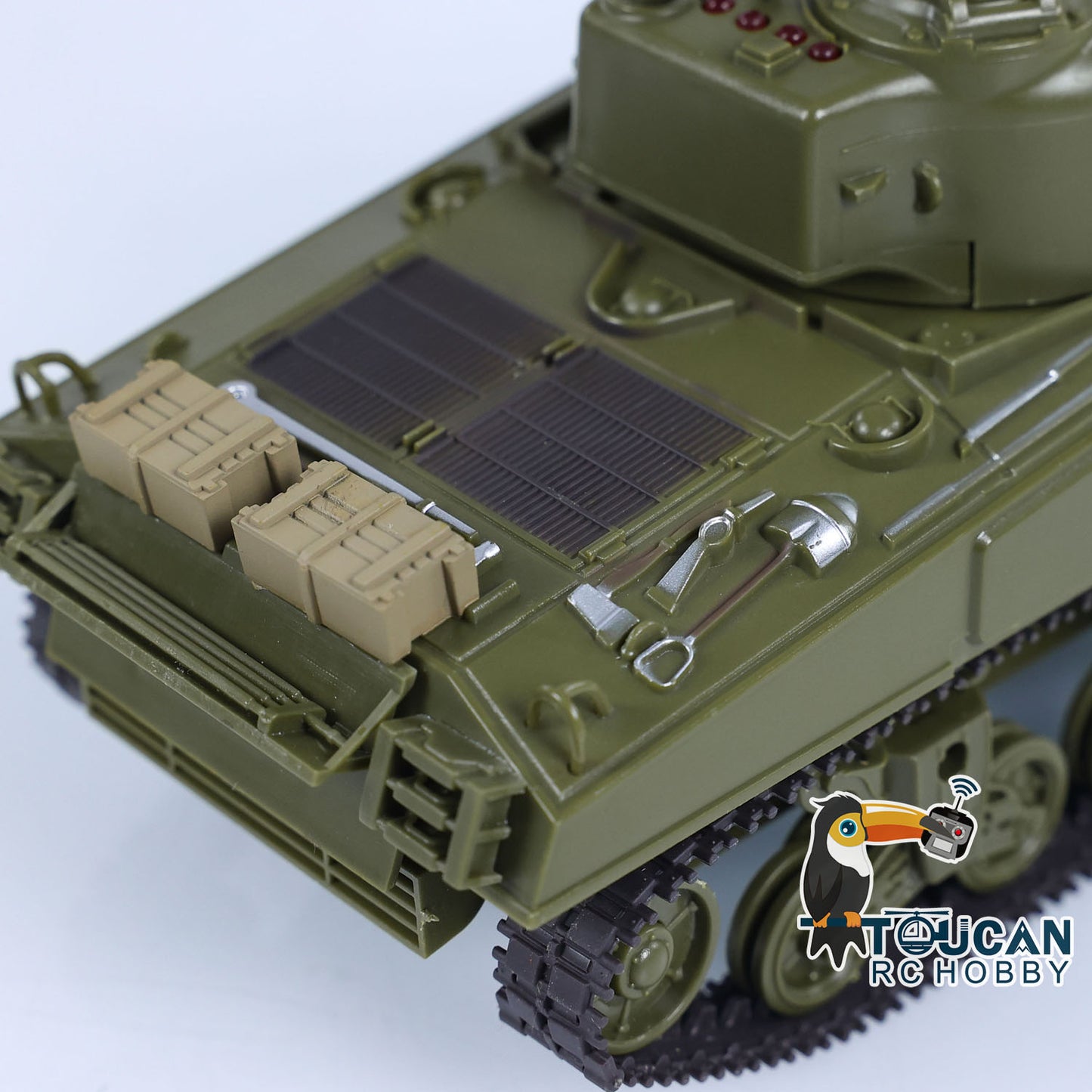 Heng Long 1/30 RC Plastic Tank Pershing 3838 M26 3898 M4A3 2.4G With Infrared Combating System Battle Tank Vehicle Model