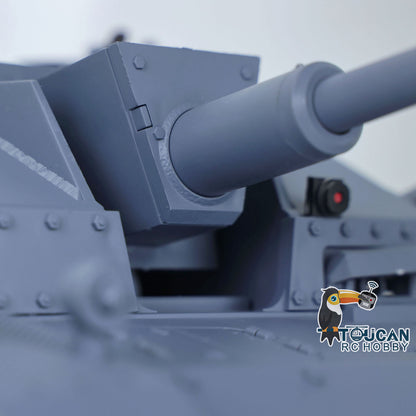 Henglong 1/16 7.0 Customized Stug III RTR RC Tank 3868 Metal Tracks Driving Idler Wheels Barrel Infrared Combating System