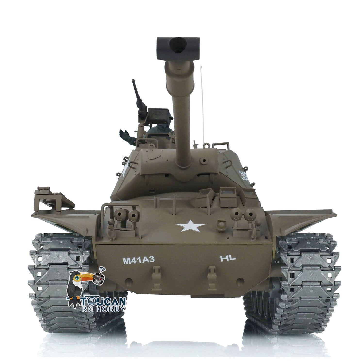 US Warehouse Henglong 1/16 7.0 Customized Walker Bulldog RTR RC