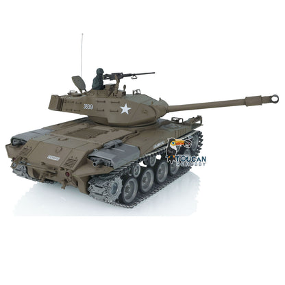 Henglong 1/16 7.0 Customized Walker Bulldog RTR RC Tank 3839 360 Degree Turret Rotation Metal Tracks Sprocket Wheels Infrared Combating System