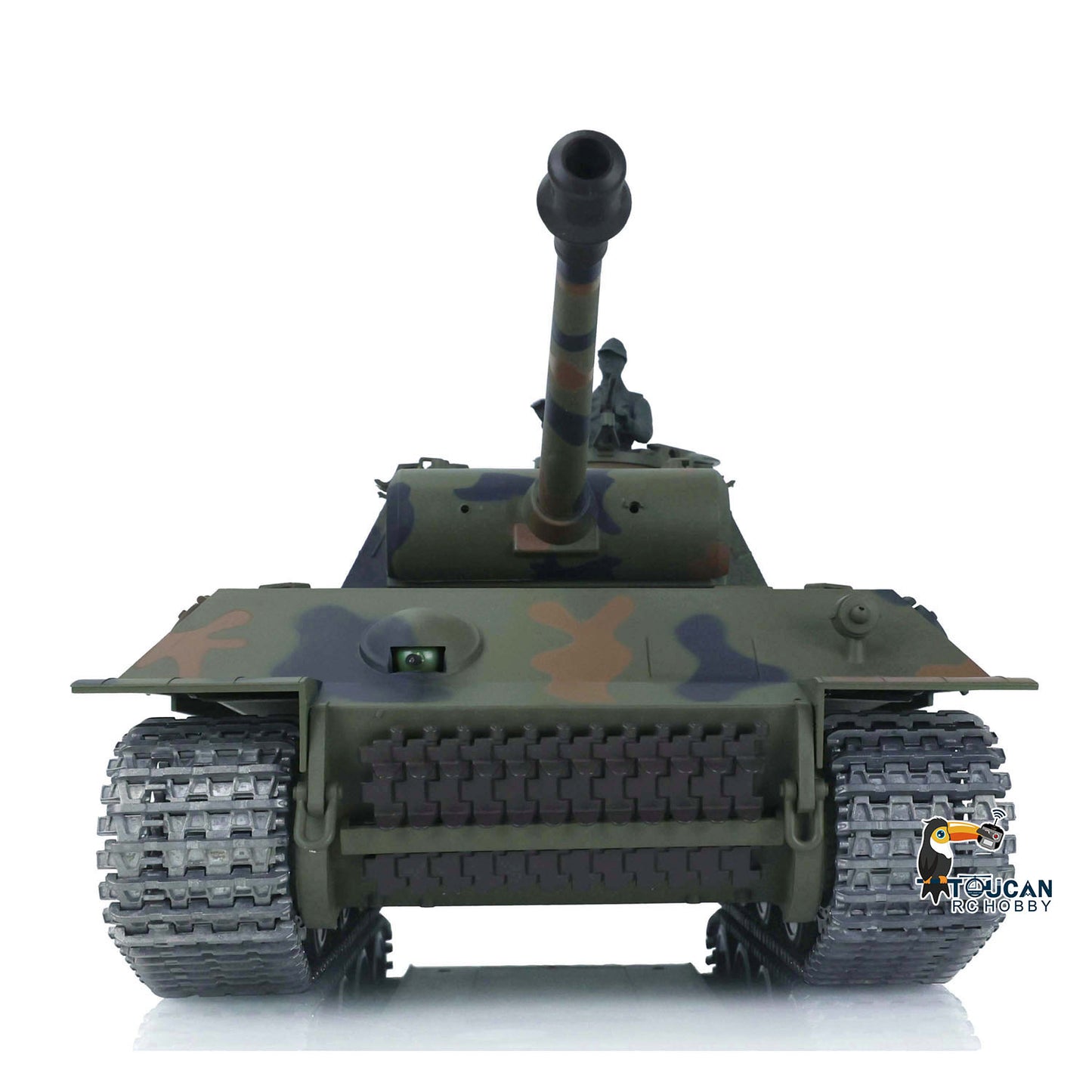 Henglong 1/16 Snow 7.0 Upgraded Metal Version German Panther V RTR RC Tank 3819 Metal Sprocket Wheels Infrared Combating System