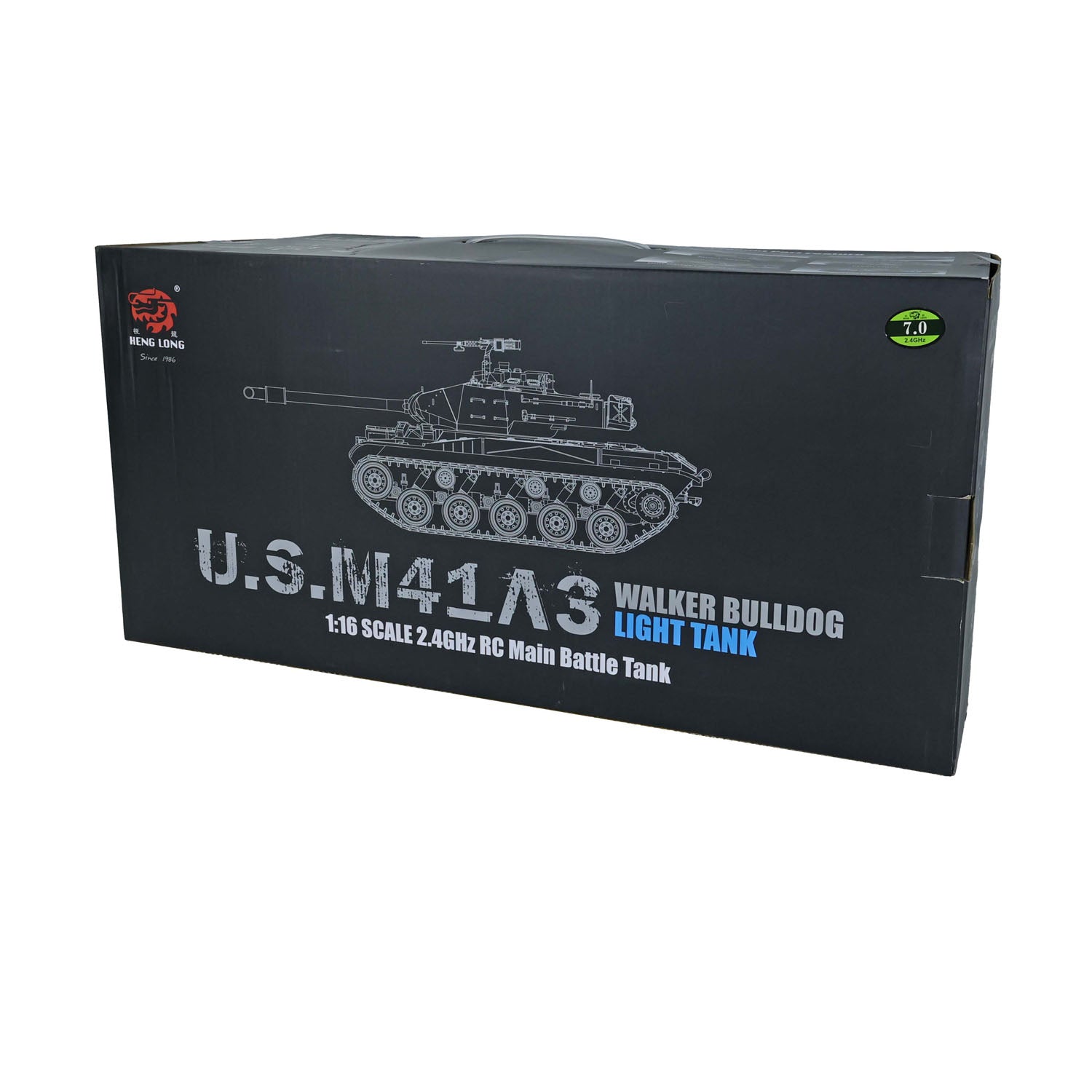 US Warehouse Henglong 1/16 7.0 Customized Walker Bulldog RTR RC
