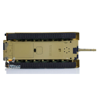 Henglong 1/24 Plastic 3816 AbramsM1A2 RC Tank Model with Infrared Combat Turret Elevation and Depression Sound Light