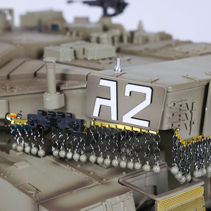 1:16 Scale 2.4Ghz Heng Long 7.0 Transmitter IDF Merkava MK IV RC Main Battle Tank 3958 Remote Control Tanks Emulated Model