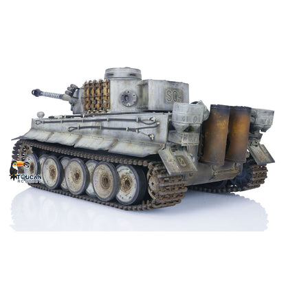 Henglong 1/16 TK7.0 3818 Tiger I RTR RC Tank with Metal Tracks Sprockets Idlers Road Wheels Hand Spray Painting Color