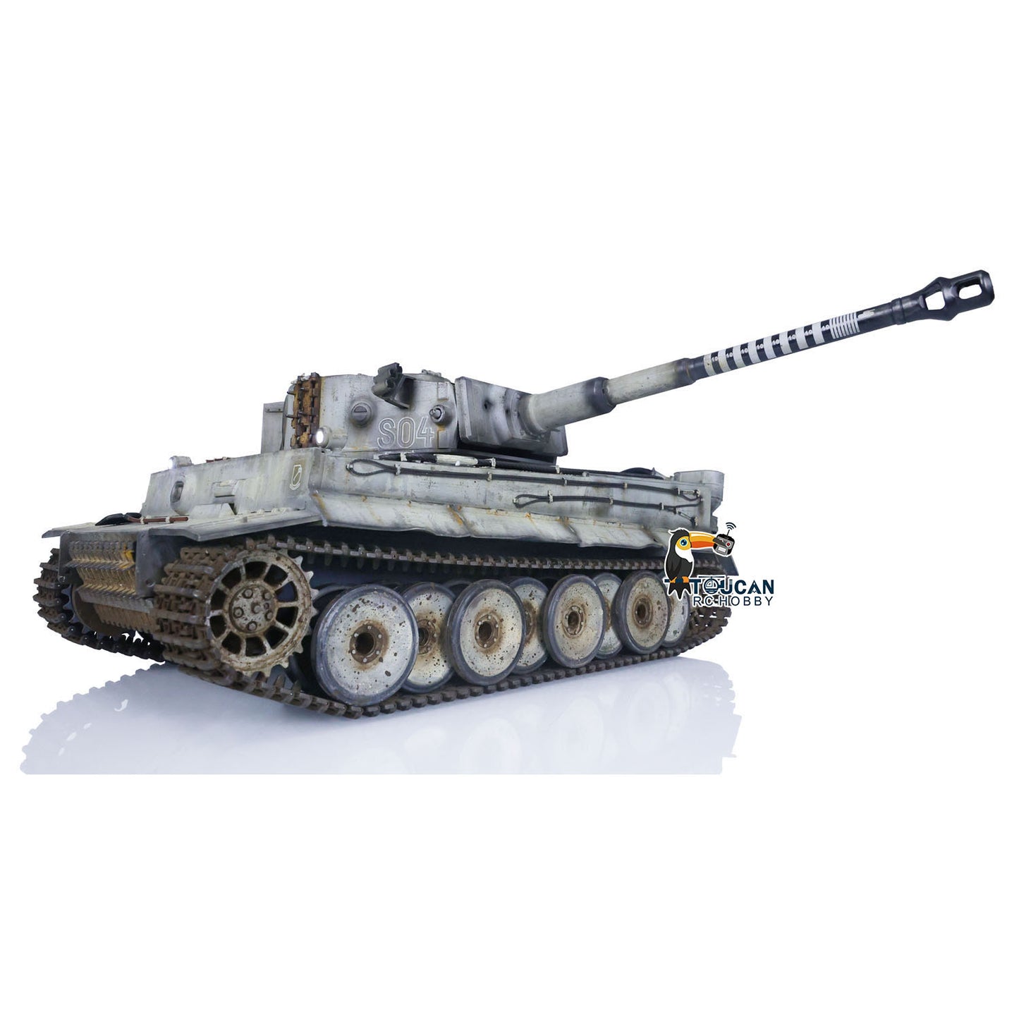 1:16 Henglong RTR RC Tank Pro 7.0 Tiger I 3818 Remote Control Military Cars FPV Hand Spray Painting Color Road Wheels 360 Turret