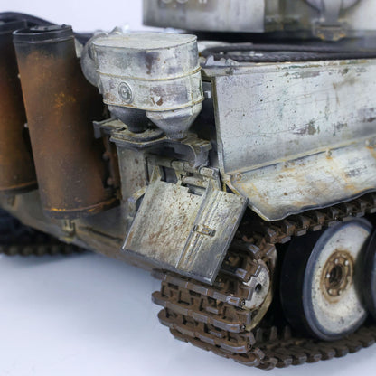 Henglong 1/16 Promotion TK7.0 German Tiger I RTR RC Tank 3818 Special Spray Painting with Barrel Recoil FPV Infrared Combat BB Smoke 