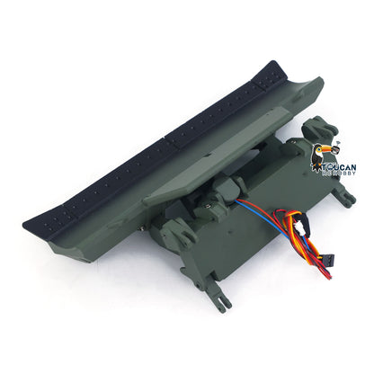 Metal Bulldozer Blade For HengLong 1/16 RC Tank 3918 Abrams M1A2 Optional Part Radio System Armored Vehicle Model TK16 Mainboard