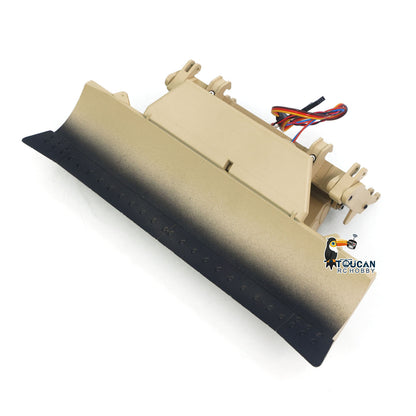 Metal Bulldozer Blade For HengLong 1/16 RC Tank 3918 Abrams M1A2 Optional Part Radio System Armored Vehicle Model TK16 Mainboard
