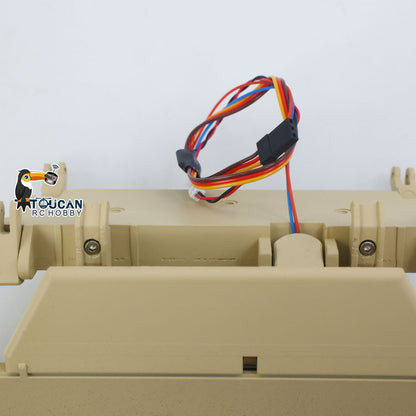 Metal Bulldozer Blade For HengLong 1/16 RC Tank 3918 Abrams M1A2 Optional Part Radio System Armored Vehicle Model TK16 Mainboard