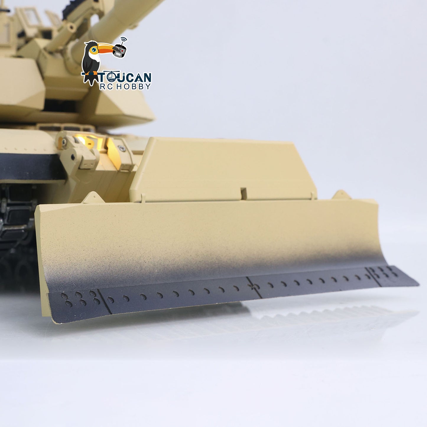 Metal Bulldozer Blade For HengLong 1/16 RC Tank 3918 Abrams M1A2 Optional Part Radio System Armored Vehicle Model TK16 Mainboard
