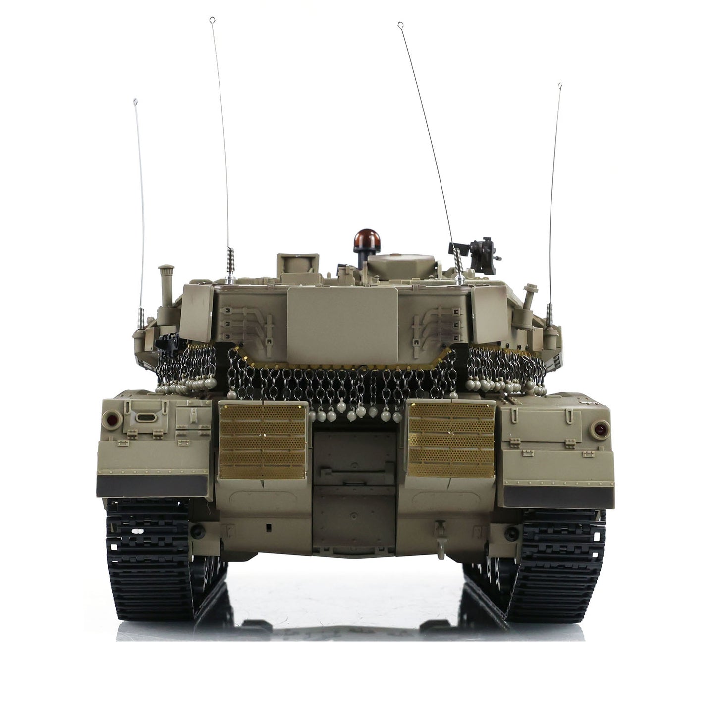 Heng Long 1/16 RC Battle Tank IDF Merkava IV 3958 Remote Control Military Tanks Infrared Combat BB Shooting Smoke Two Battery