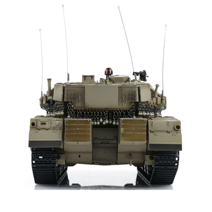 Heng Long 1/16 RC Battle Tank IDF Merkava IV 3958 Remote Control Military Tanks Infrared Combat BB Shooting Smoke Two Battery
