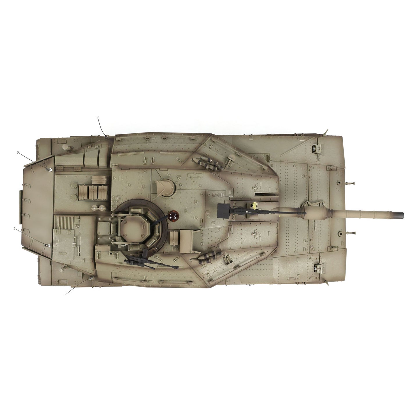 Heng Long 1/16 RC Battle Tank IDF Merkava IV 3958 Remote Control Military Tanks Infrared Combat BB Shooting Smoke Two Battery