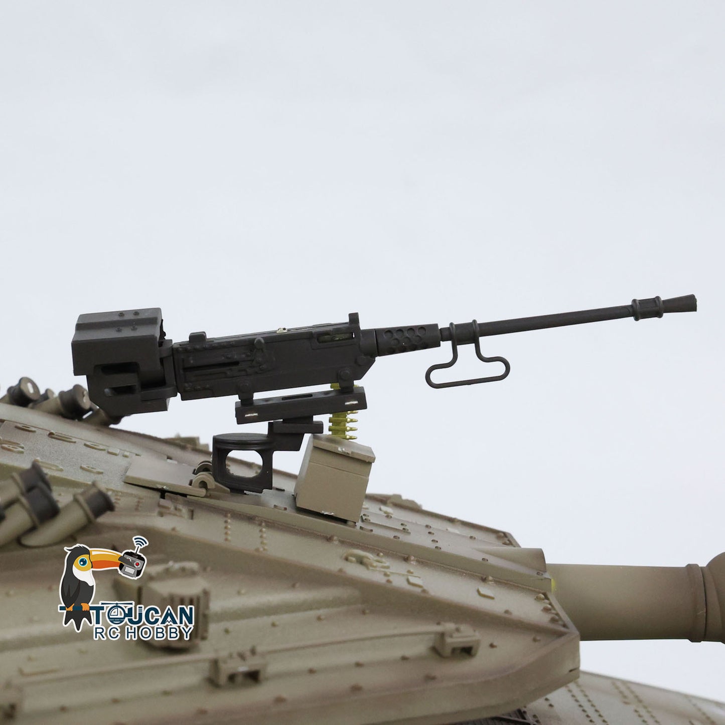 Henglong 1/16 Plastic TK7.0 IDF Merkava MK IV RTR RC Tank 3958 with FPV 360 Degrees Turret Barrel Recoil BB Smoke Steel Gearbox