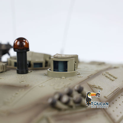 Heng Long 1/16 RC 3958 Main Battle Tank IDF Merkava MK IV Remote Control Military Tanks BB Unit Infrared Combat Barrel Recoil Metal Suspension Arms