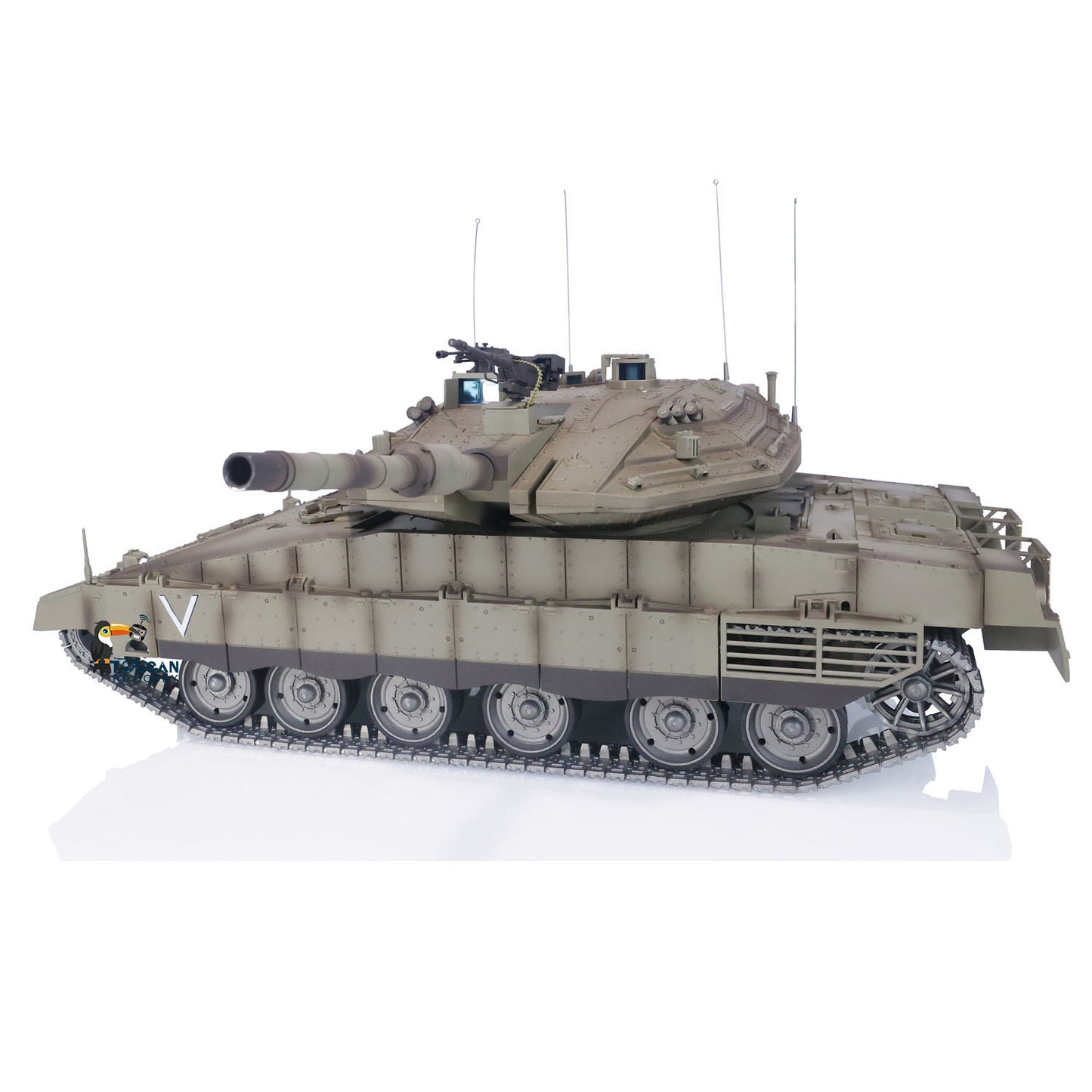 Heng Long Remote Control Tank 1/16 IDF Merkava MK IV Professional Edition Tanks First Person View Metal Driving System Boys Gifts