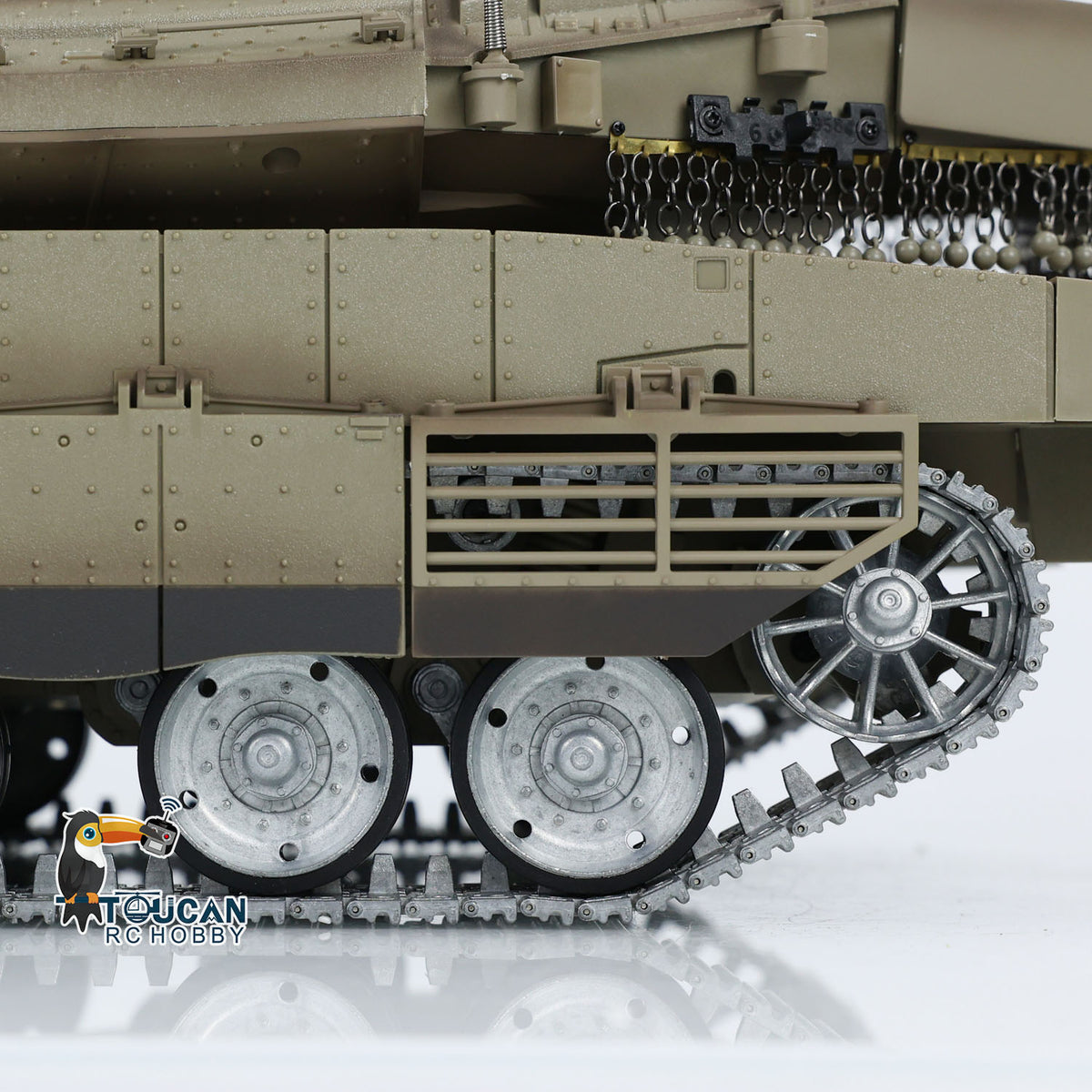 $40 OFF 11.11 Flash Sale Henglong 1/16 TK7.0 Professional IDF Merkava MK IV RTR RC Tank 3958 with Barrel Recoil BB IR Smoke Metal Tracks Gearbox Sprockets Idlers Road Wheels