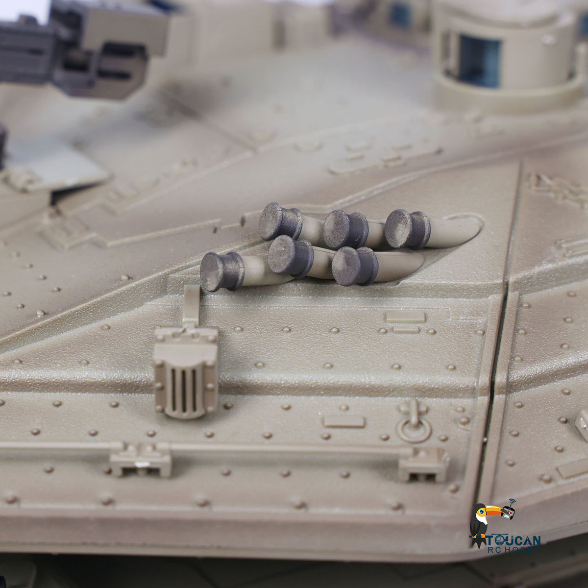 IN Stock Henglong 1/16 TK7.1 IDF Merkava MK IV 3958 RTR RC Tank with 360 Degrees Turret IR Metal Chassis Tracks Sprockets Idlers road Wheels Steel Gearbox