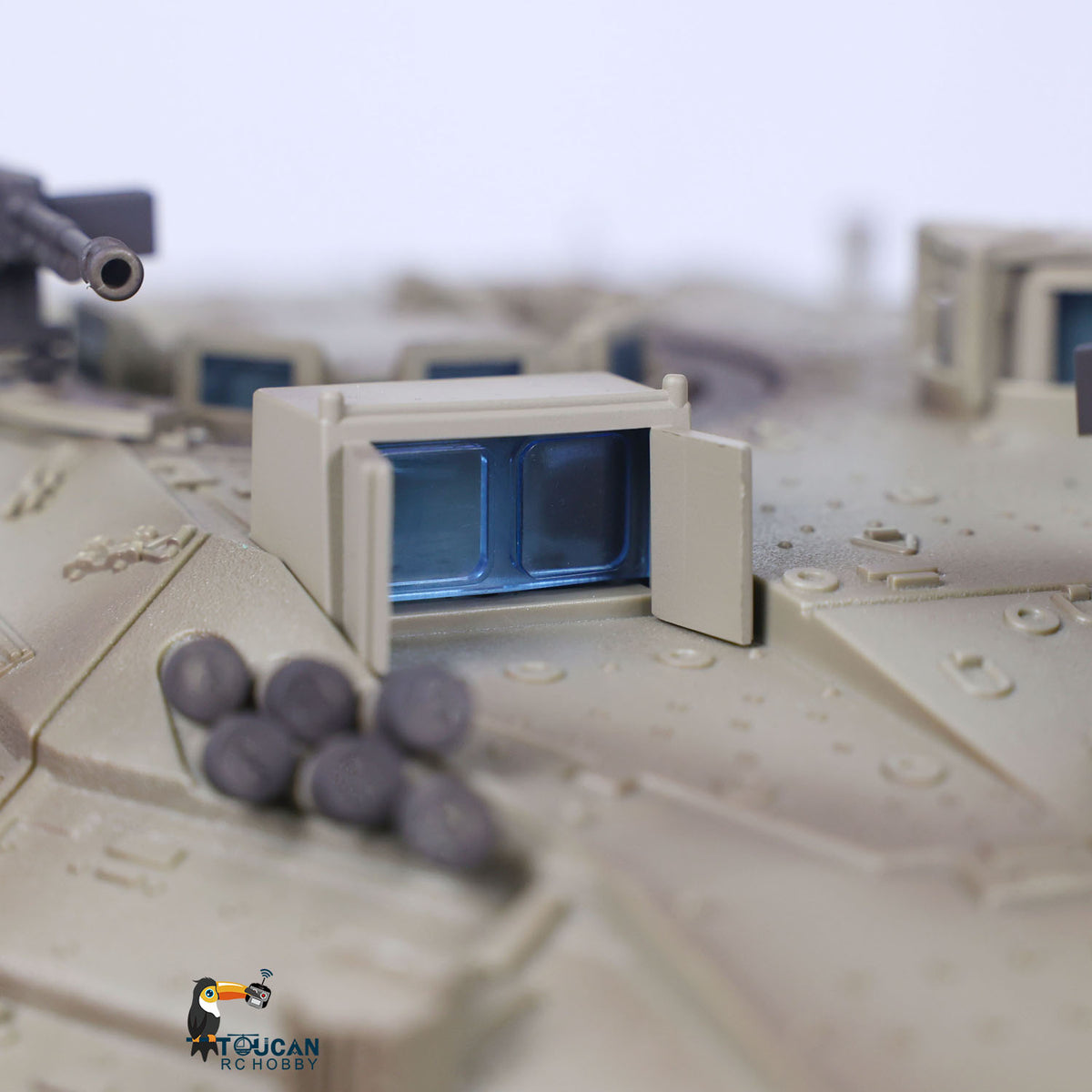 IN Stock Henglong 1/16 TK7.1 IDF Merkava MK IV 3958 RTR RC Tank with 360 Degrees Turret IR Metal Chassis Tracks Sprockets Idlers road Wheels Steel Gearbox
