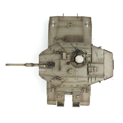 1/16 RC Tank Heng Long Merkava MK IV 3958 Remote Control Battle Tank Upgraded Metal Sprockets Smoke BB Shooting Dual Battery